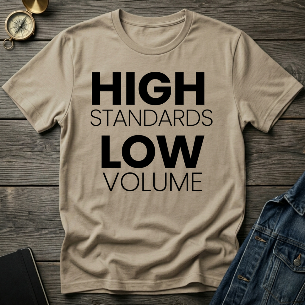 High standard low volume T-Shirt