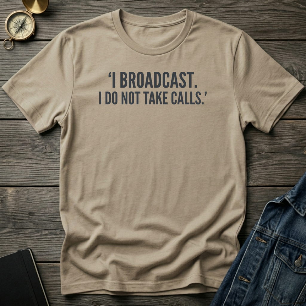 I broadcast T‑Shirt