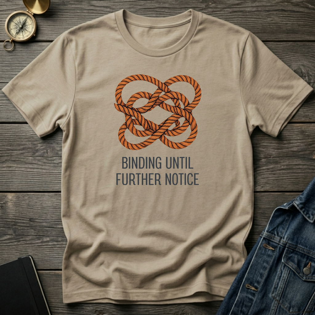 Binding until further notice T‑Shirt