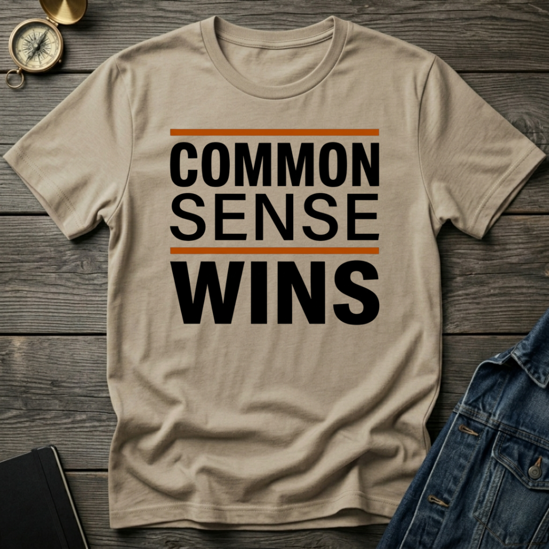Common sense wins T-Shirt