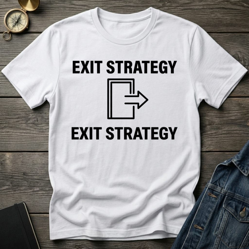 Exit strategy T-Shirt