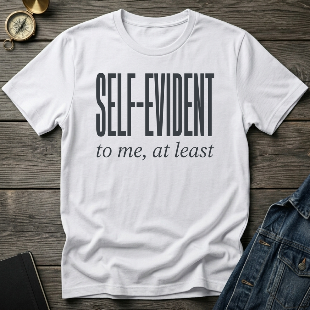 Self-evident T-Shirt