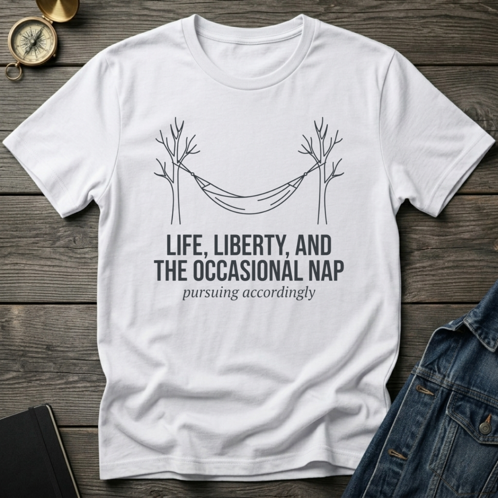 Life, Liberty, and the nap T‑Shirt