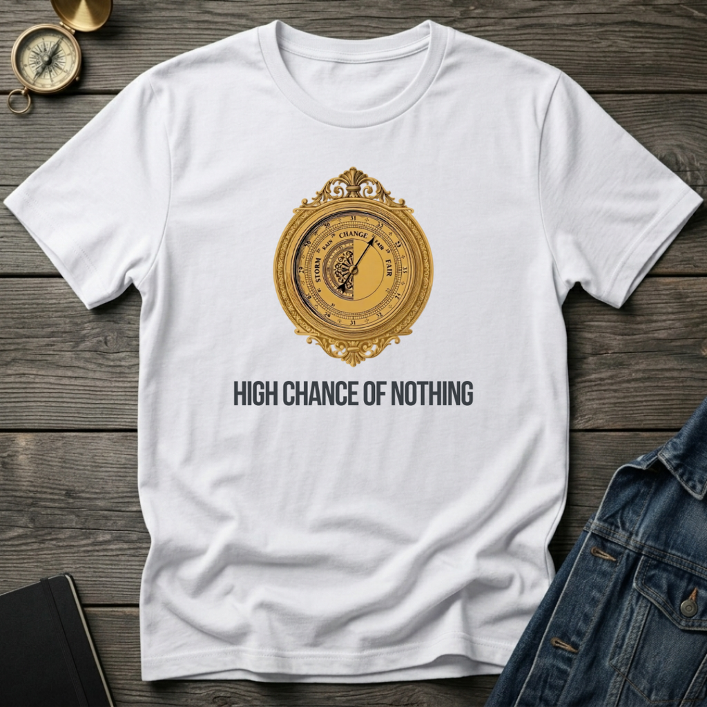 High chance of nothing T‑Shirt