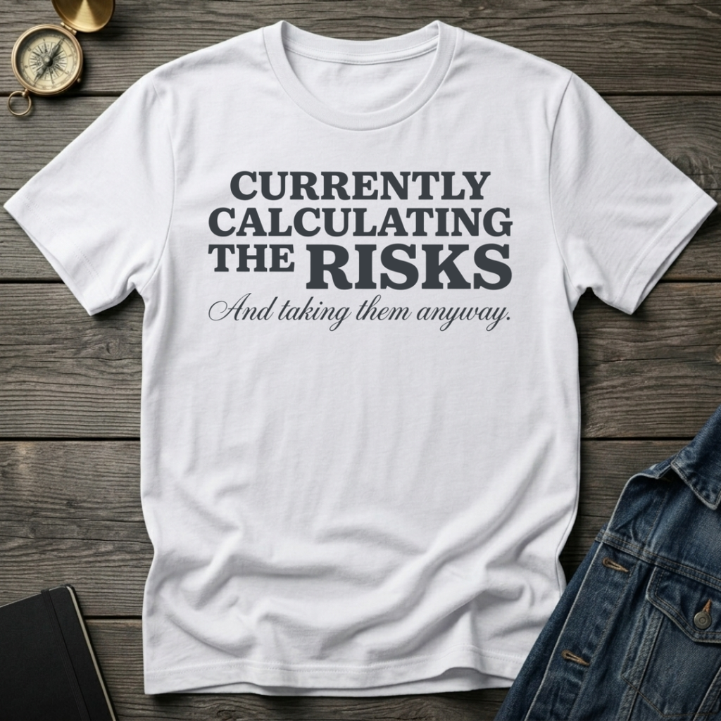 Calculating the risks T-Shirt