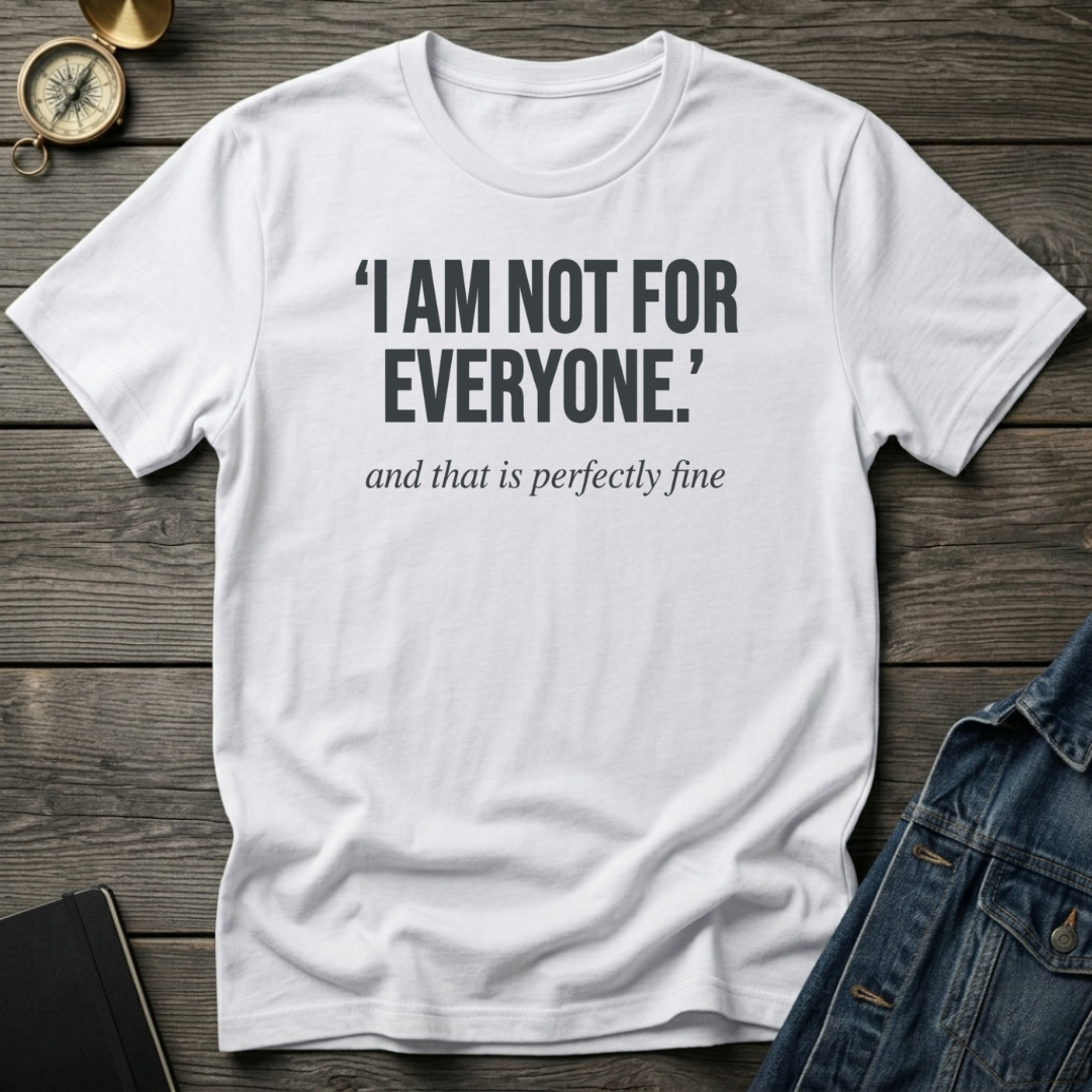 I am not for everyone T‑Shirt