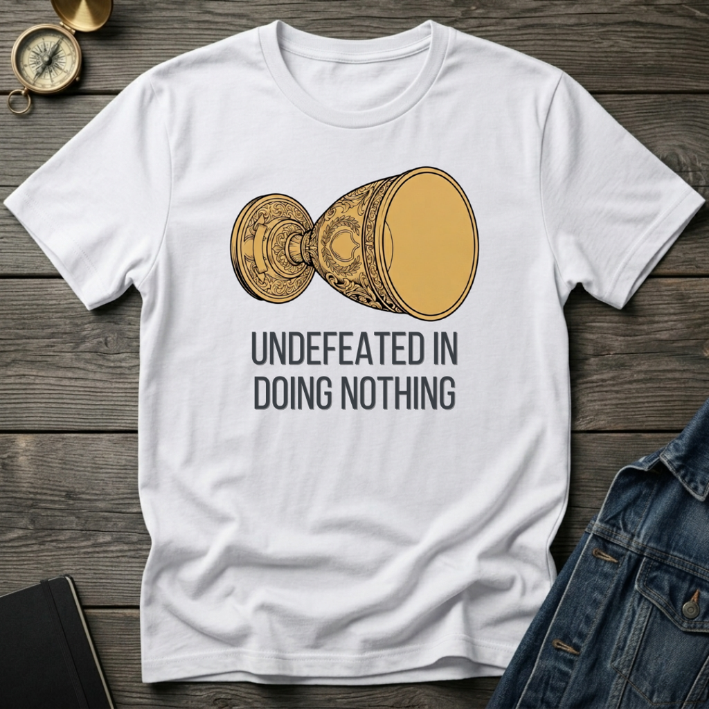 Undefeated in doing nothing T‑Shirt