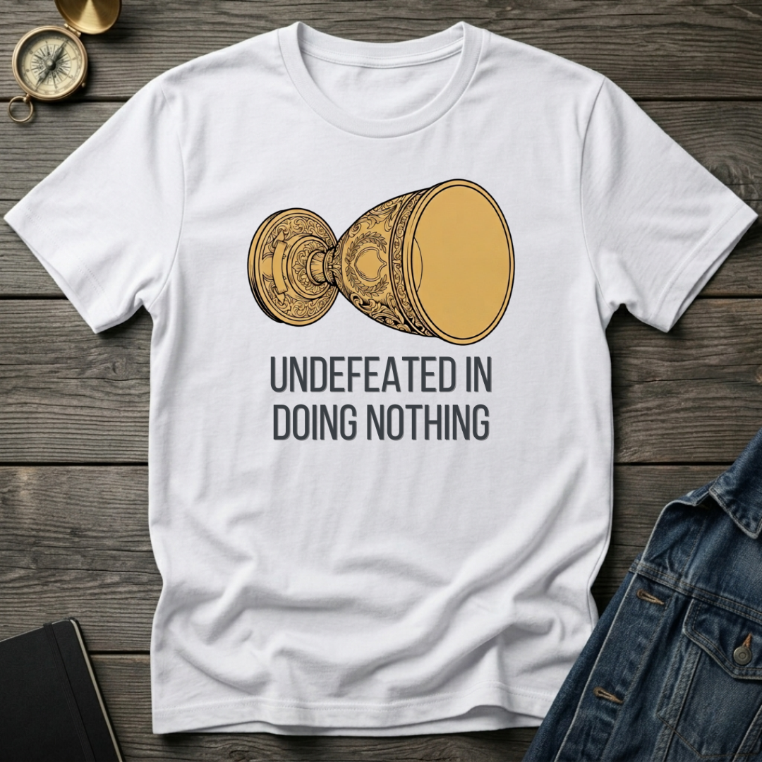 Undefeated in doing nothing T‑Shirt