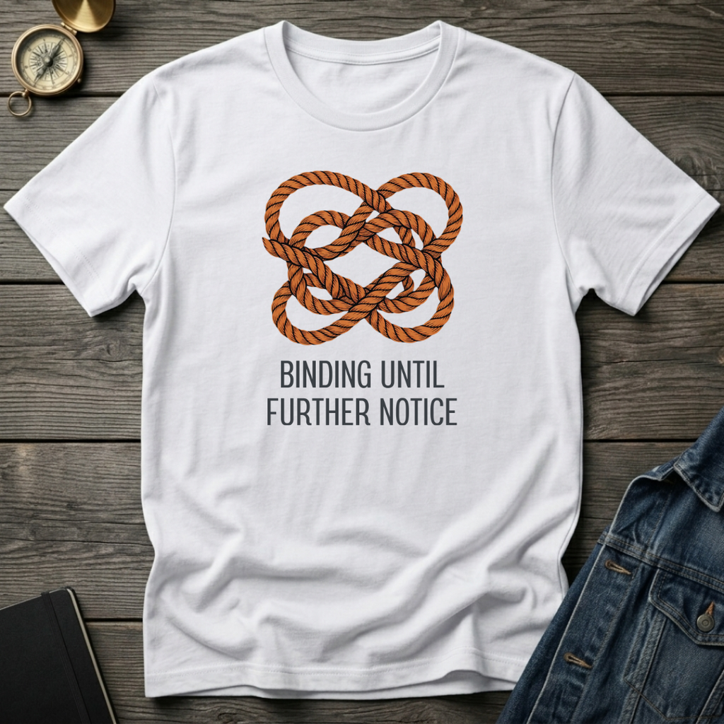 Binding until further notice T‑Shirt