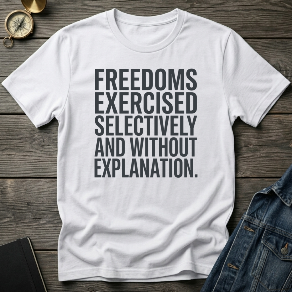Freedoms exercised T-Shirt
