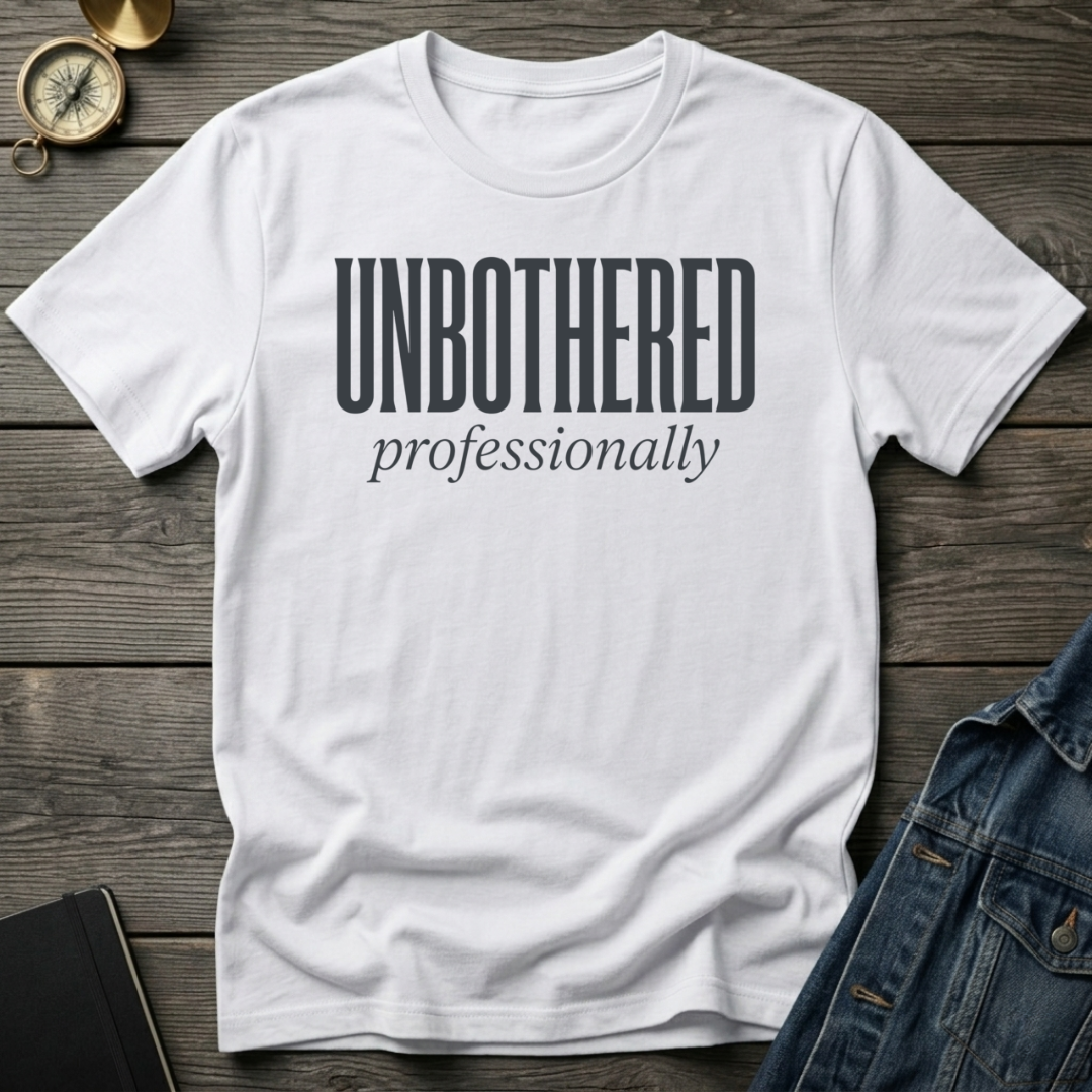 Unbothered professionally T-Shirt