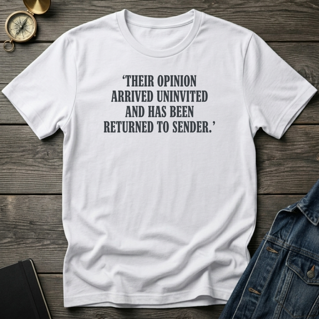 Their opinion T‑Shirt