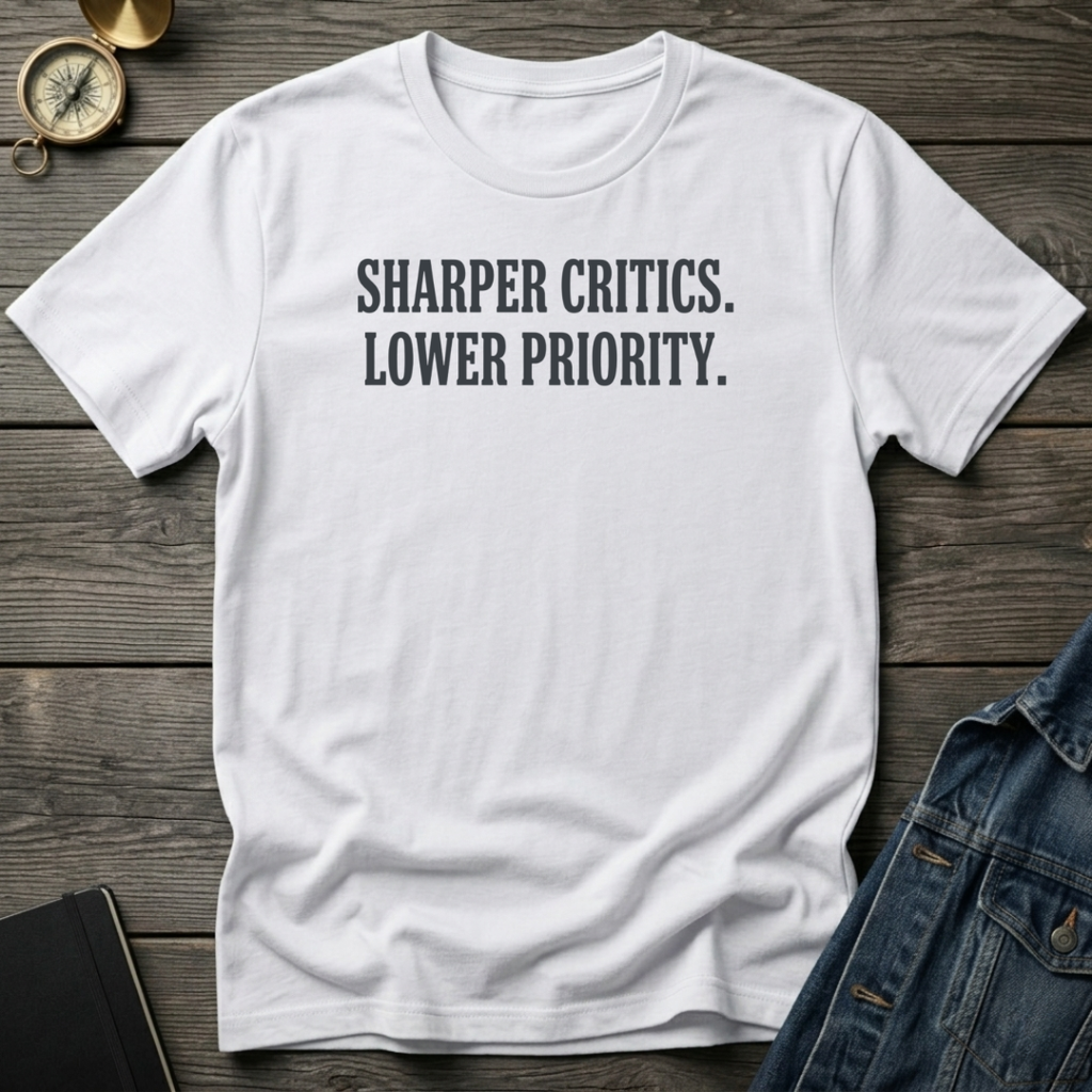 Sharper critics T‑Shirt