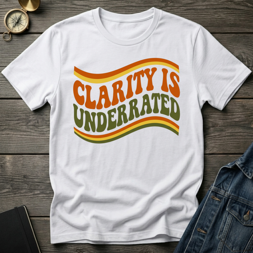 Clarity is underrated T-Shirt