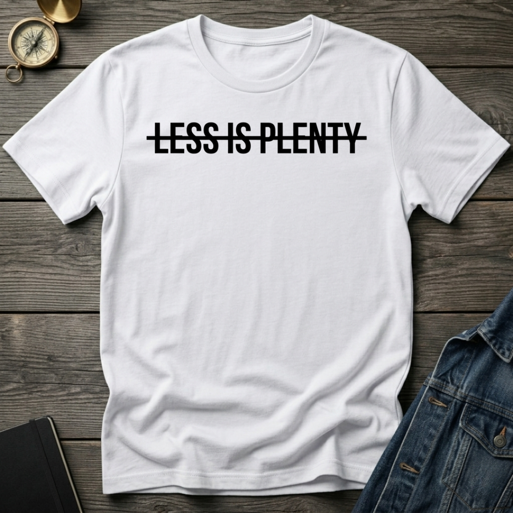 Less is plenty T-Shirt
