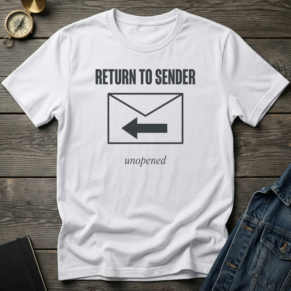 Return to sender T‑Shirt