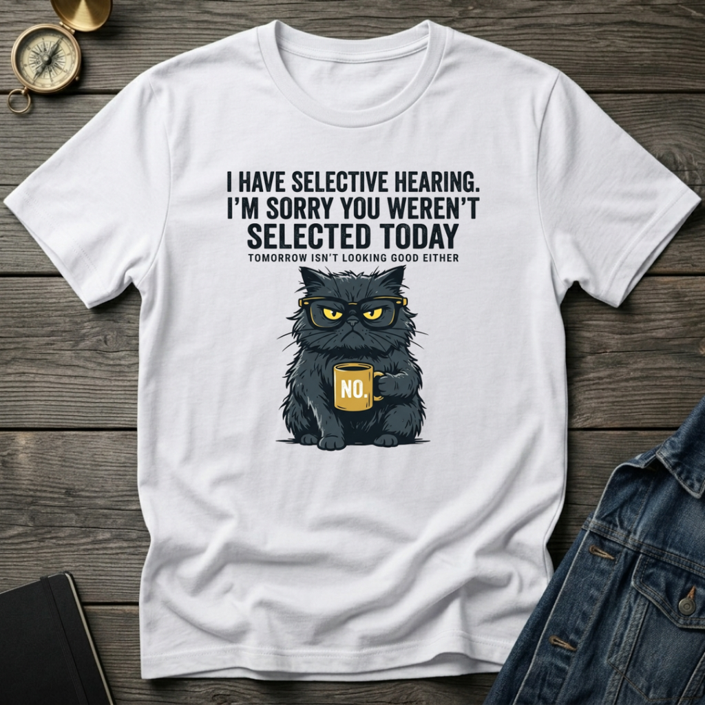 I have selective hearing T-Shirt