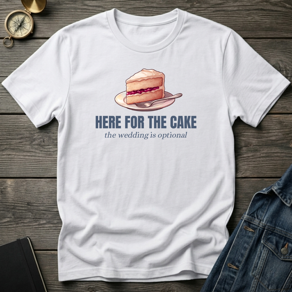 Here for the cake T‑Shirt