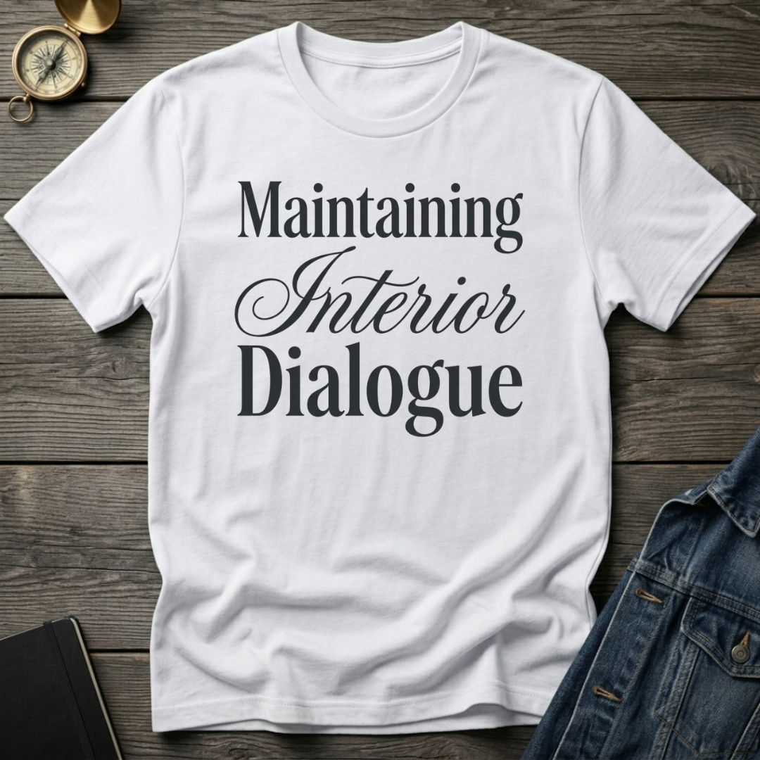 Maintaining interior dialogue T-Shirt