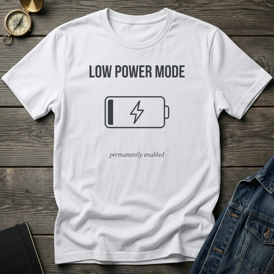 Low power mode T‑Shirt