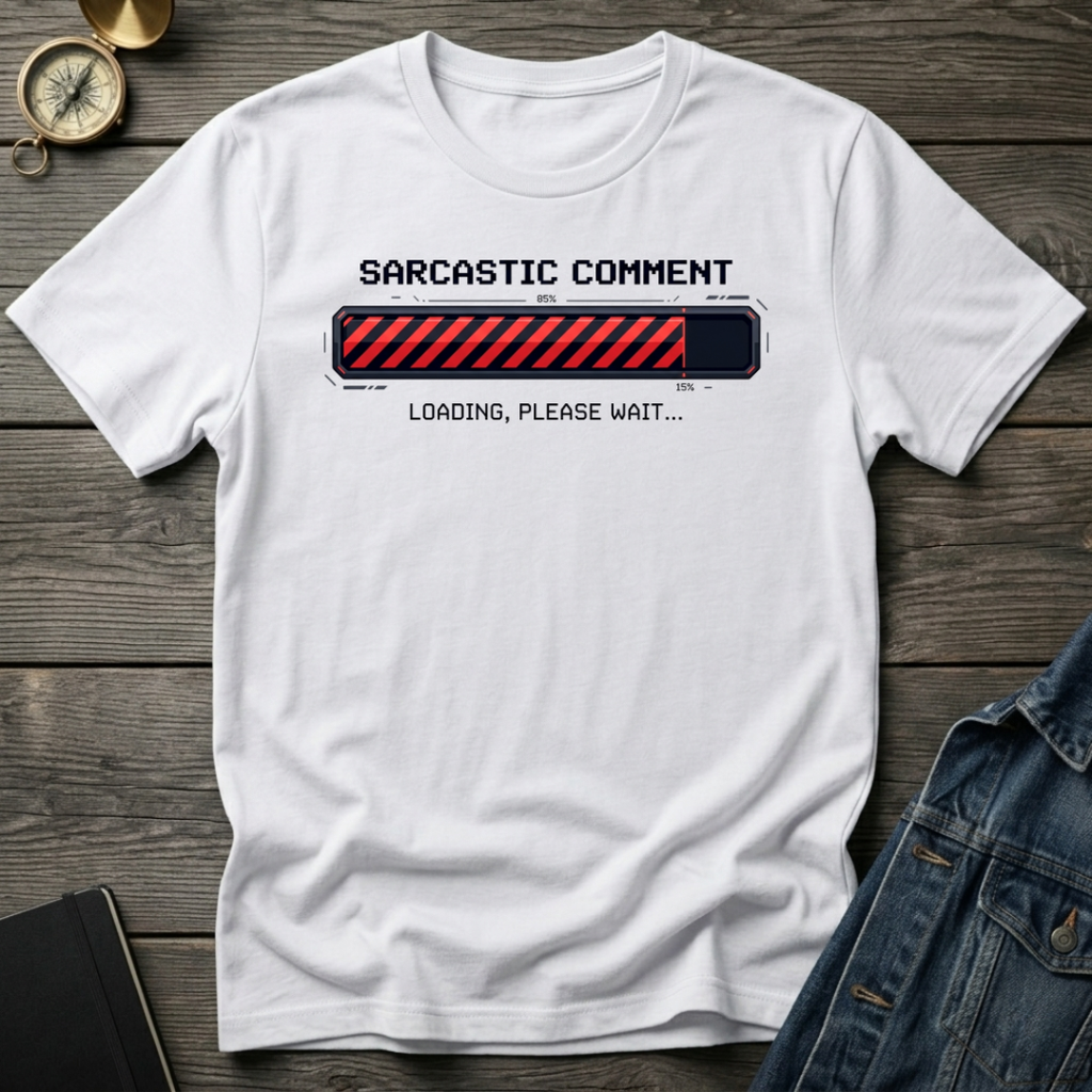 Sarcastic comment loading T-Shirt