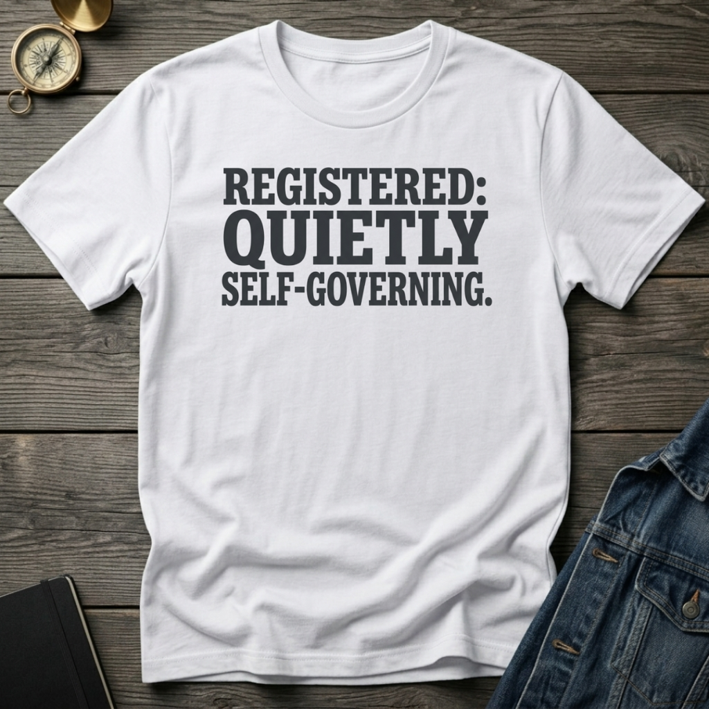 Registered: self-governing T-Shirt