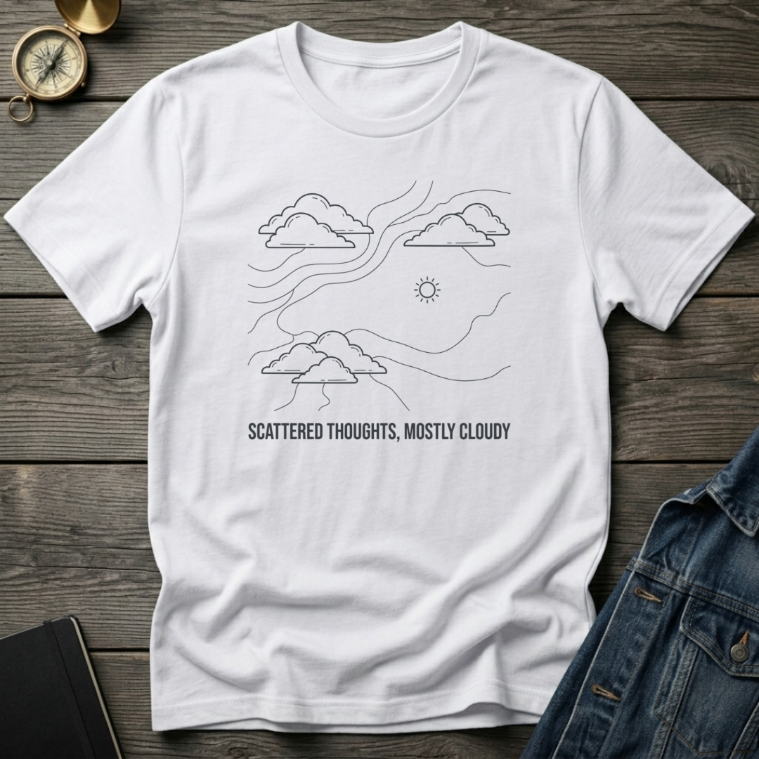 Scattered thoughts T‑Shirt