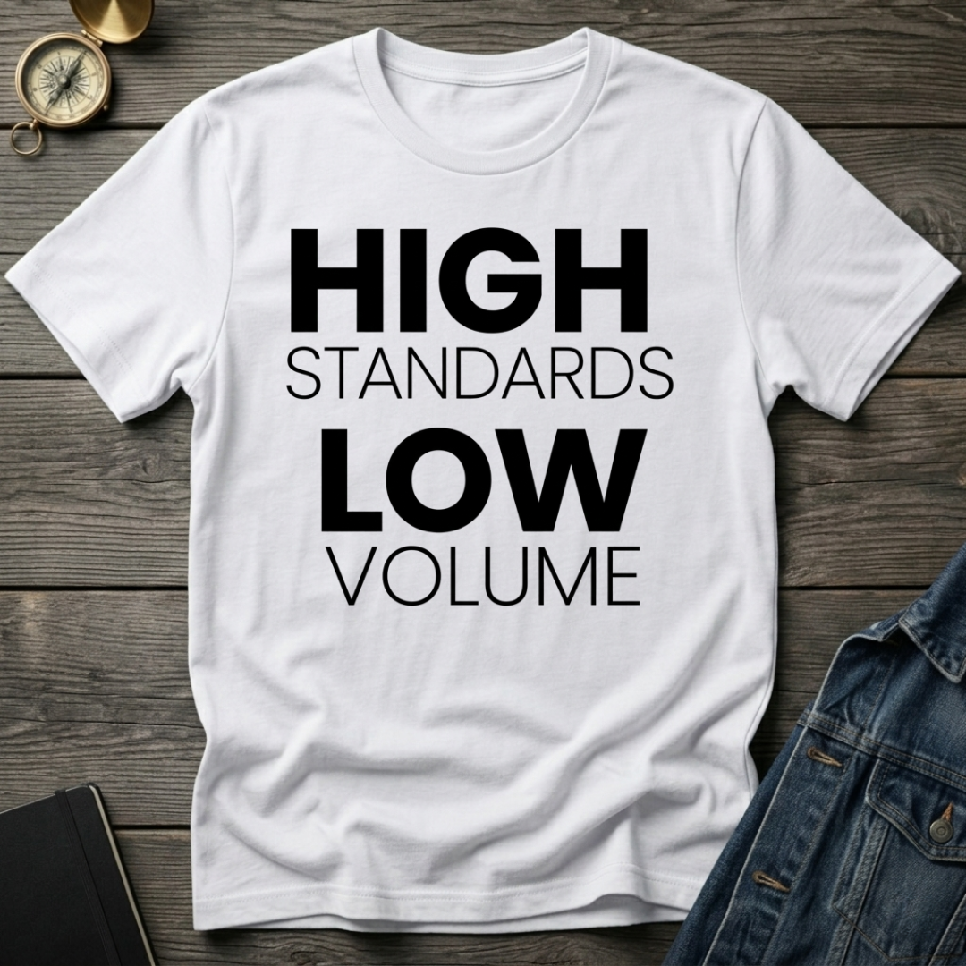 High standard low volume T-Shirt