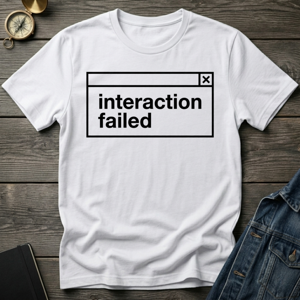 Interaction failed T-Shirt