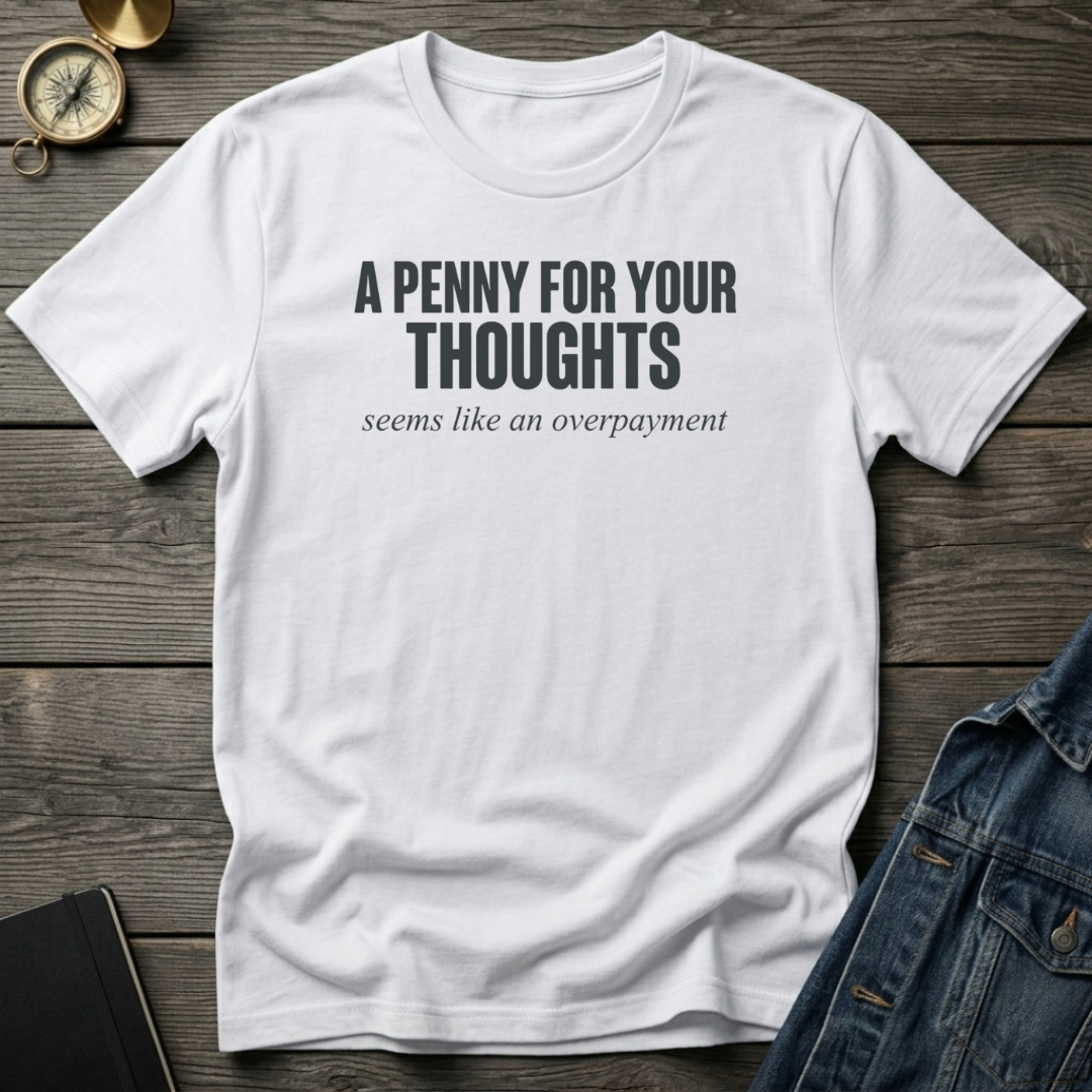 A penny for your thoughts T‑Shirt