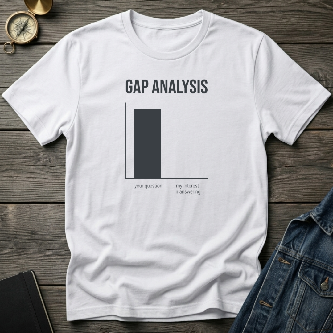 Gap analysis T‑Shirt