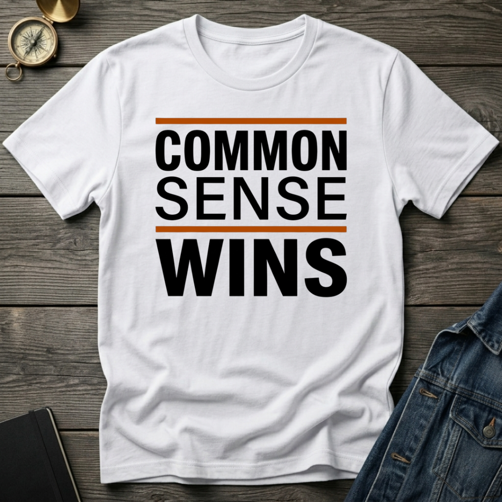 Common sense wins T-Shirt