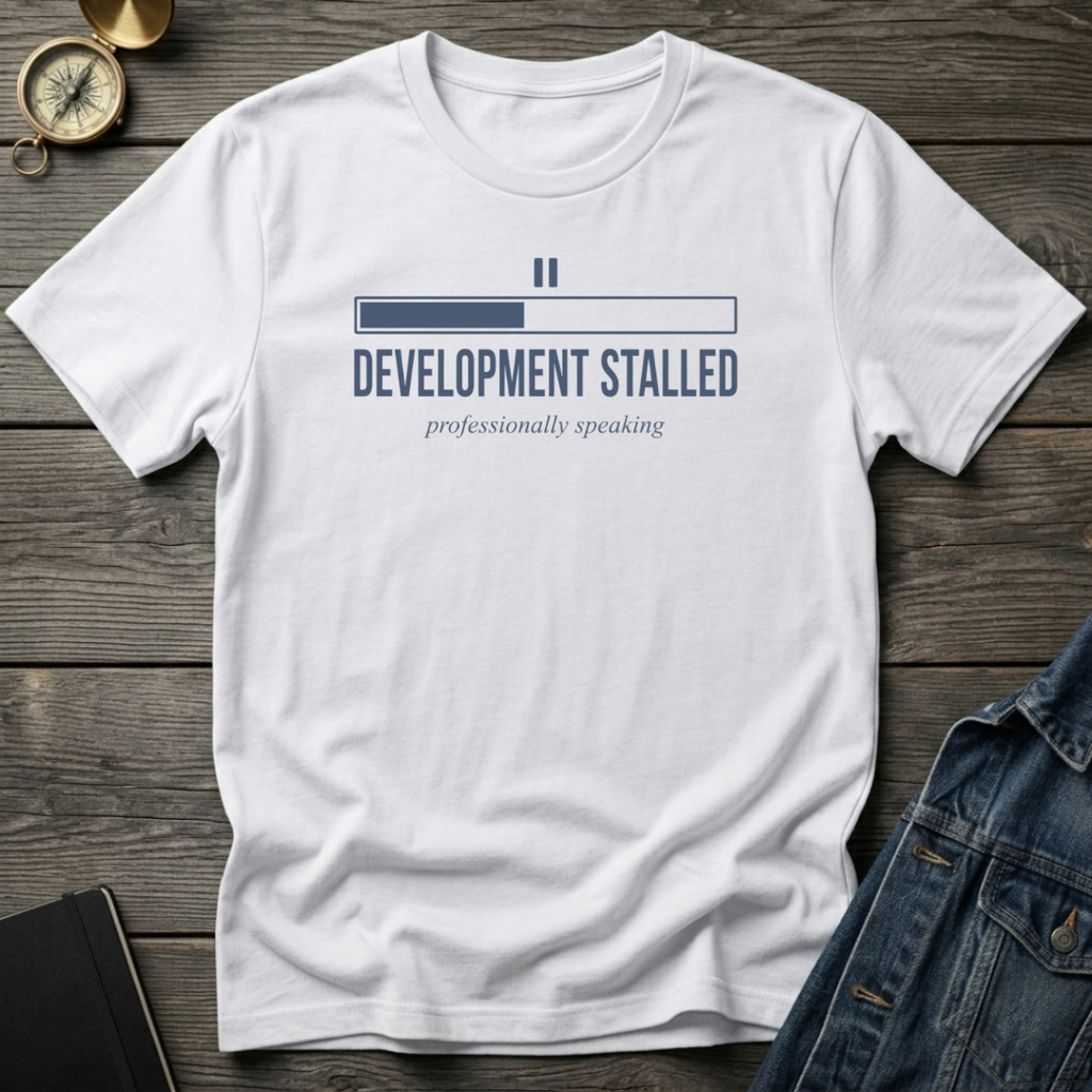 Development stalled T‑Shirt