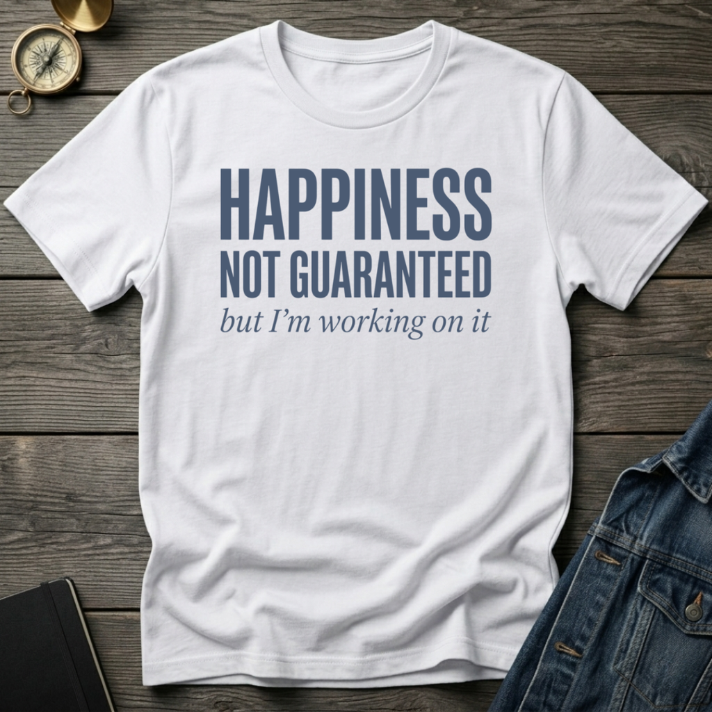 Happiness not guaranteed T-Shirt