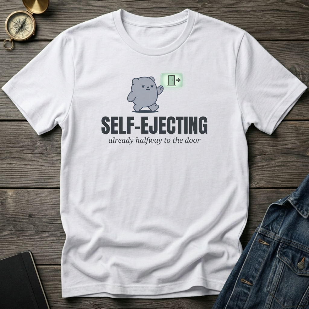 Self-ejecting T‑Shirt